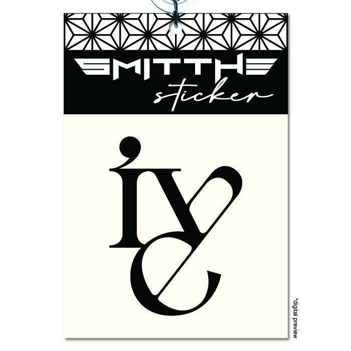 

Stiker Ive Kpop Girls Group Cutting Sticker Decal Waterproof Bagus Starship Kpopgroup Logo