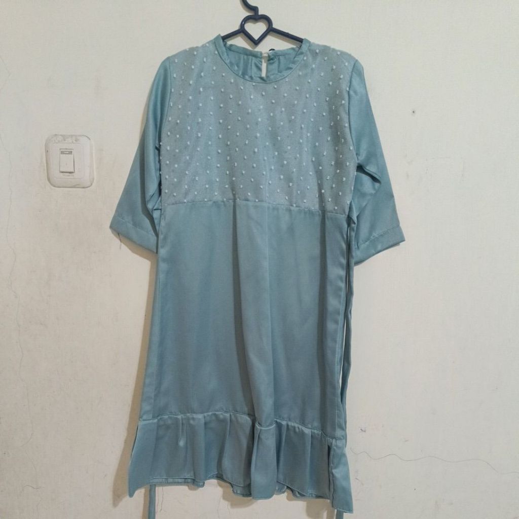 Gamis dress muslim anak perempuan preloved