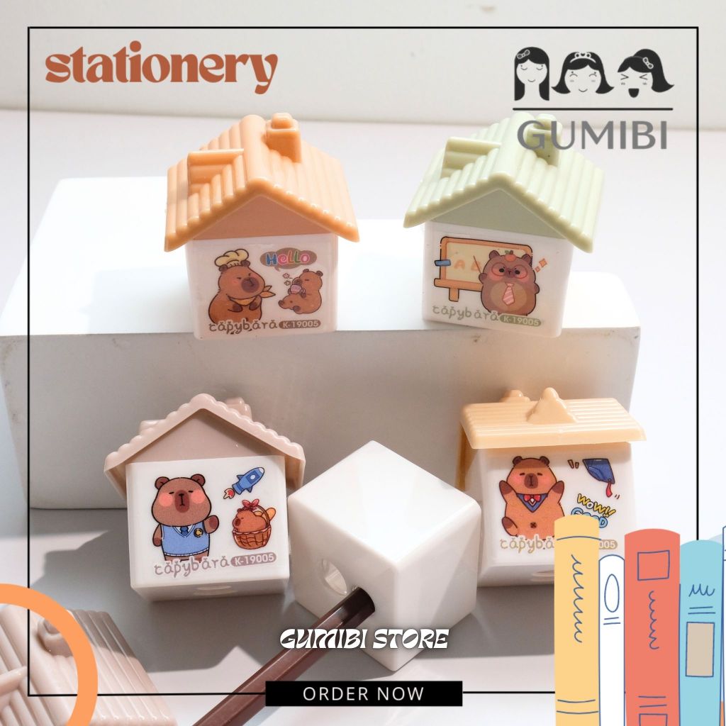 

RAUTAN RUMAH CAPYBARA SERUTAN PENSIL OROTAN BENTUK RUMAH MOTIF CAPYBARA KAPIBARA RAUTAN LUCU MOTIF CAPYBARA TERMURAH