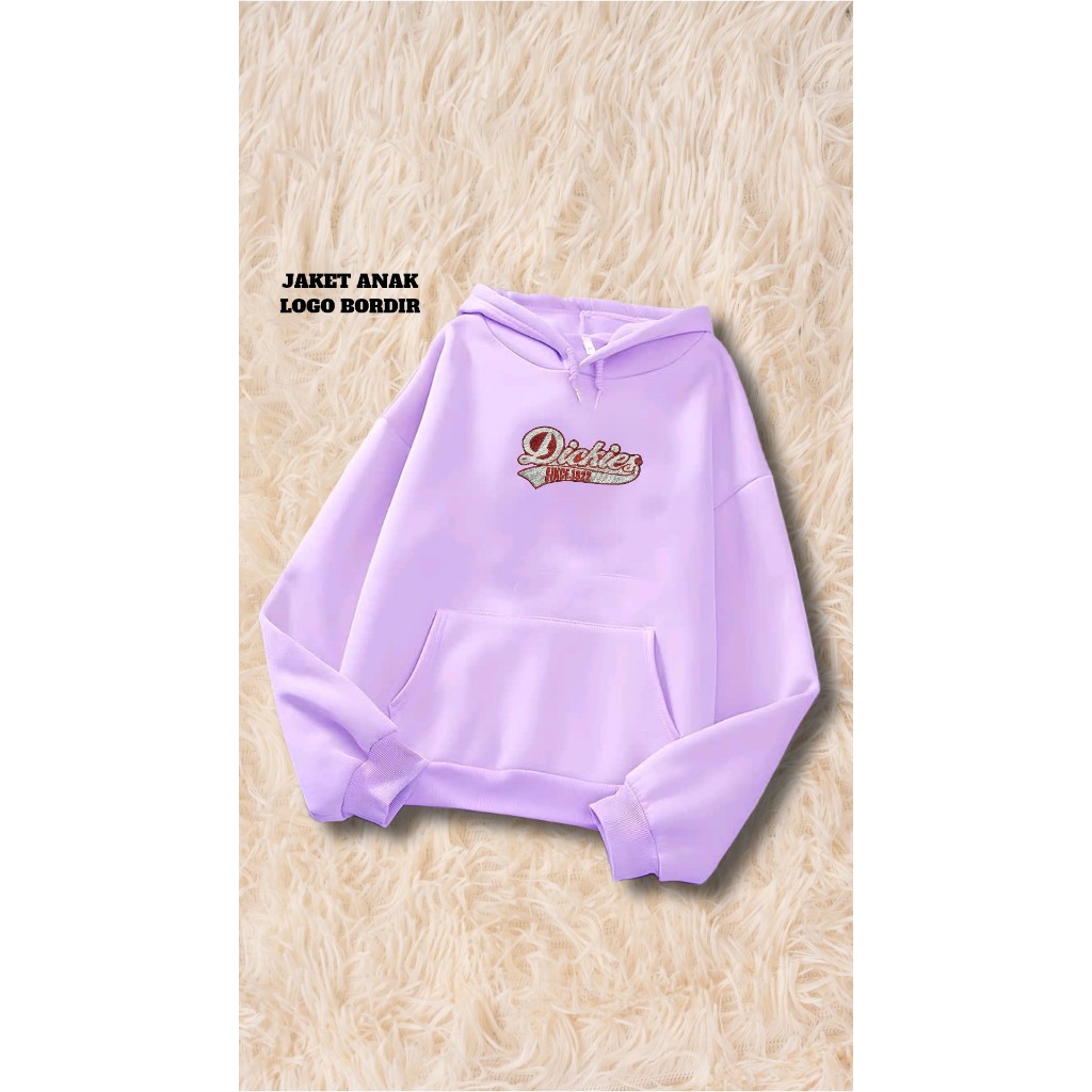 Hoodie Anak Laki Laki Perempuan Full Bordir / Hoodie Anak Usia 2-12 Tahun / Jaket Anak Laki Laki
