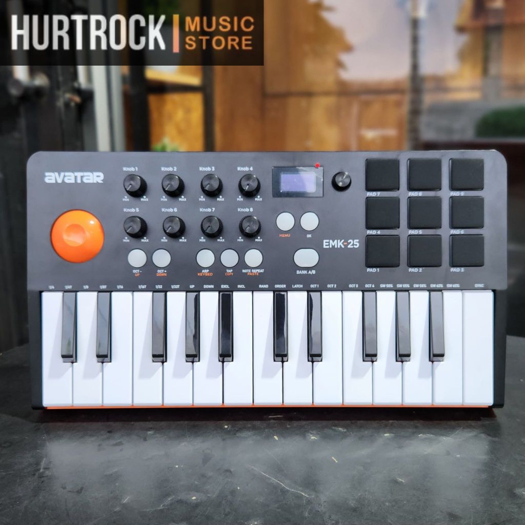 Avatar EMK 25 Midi Keyboard EMK-25 Midipad EMK25 Midi Keyboard