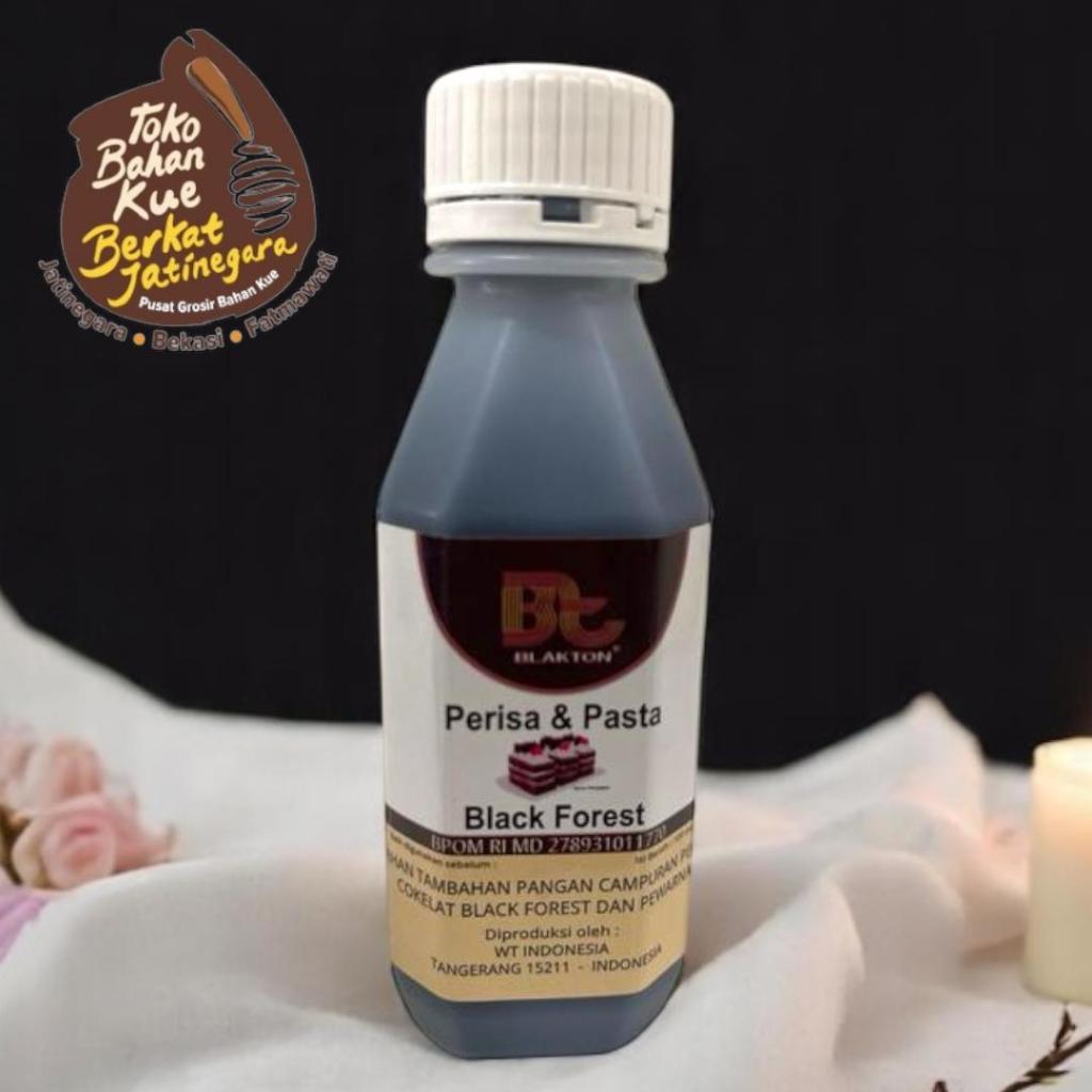 

PERISA DAN PASTA BLACK FOREST BLAKTON 100 GR LUSIN / PERISA DAN PASTA MAKANAN