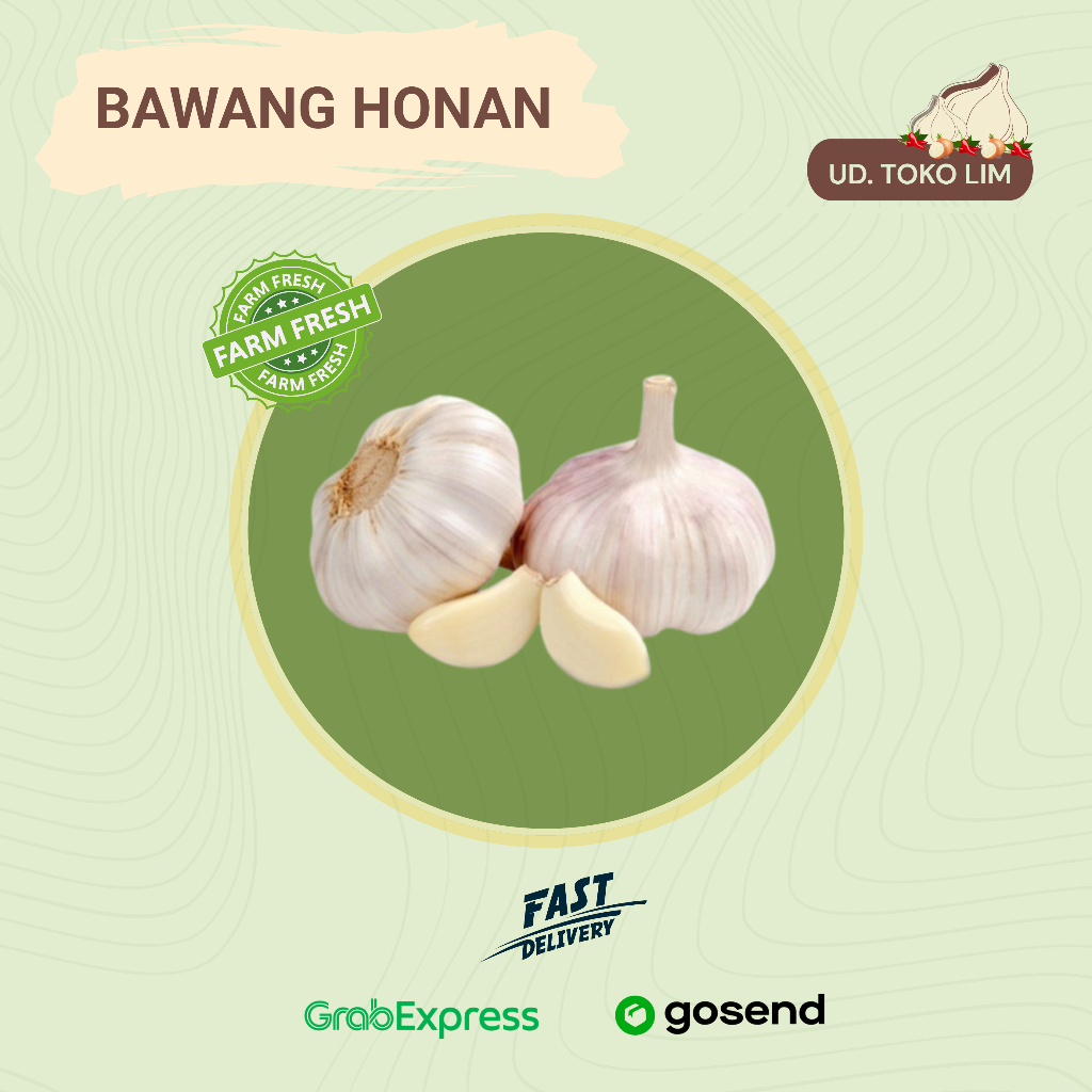 

Bawang Putih Banci/Henan Bersih - Fresh & Berkualitas