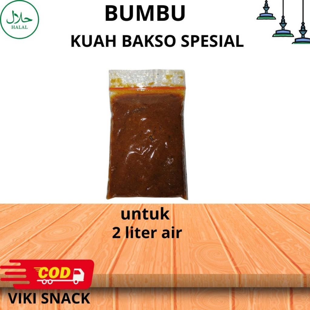 

bumbu kuah bakso sepesial untuk 2 liter air