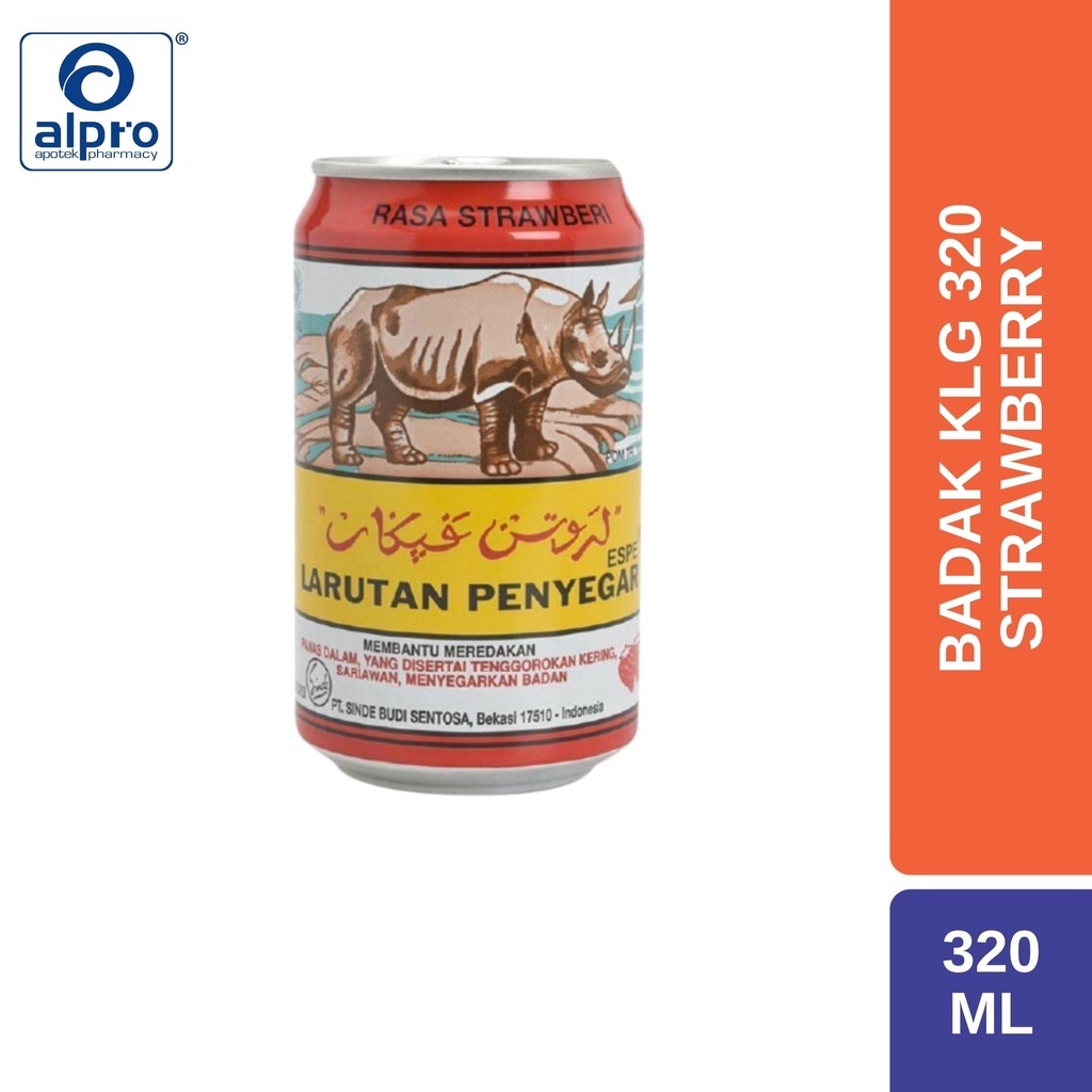 

Badak Kaleng 320Ml Rasa Strawberry/Menyegarkan Tenggorokan Akibat Panas Dalam