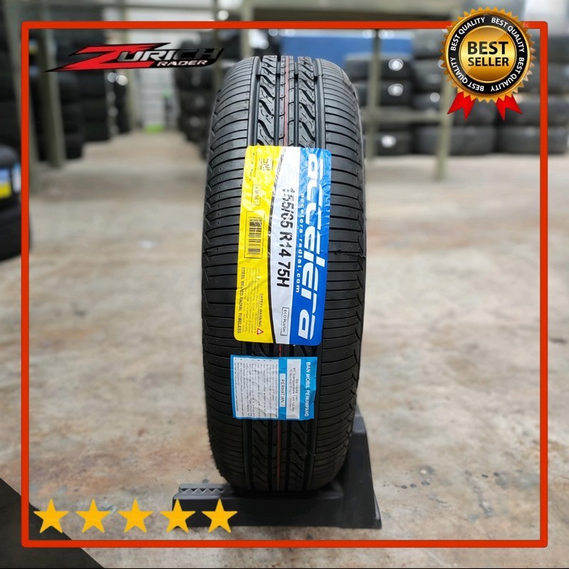 Ban Mobil 155 65 R14 Merek Accelera Eco Plush Ukuran 155/65 R14 Tubles