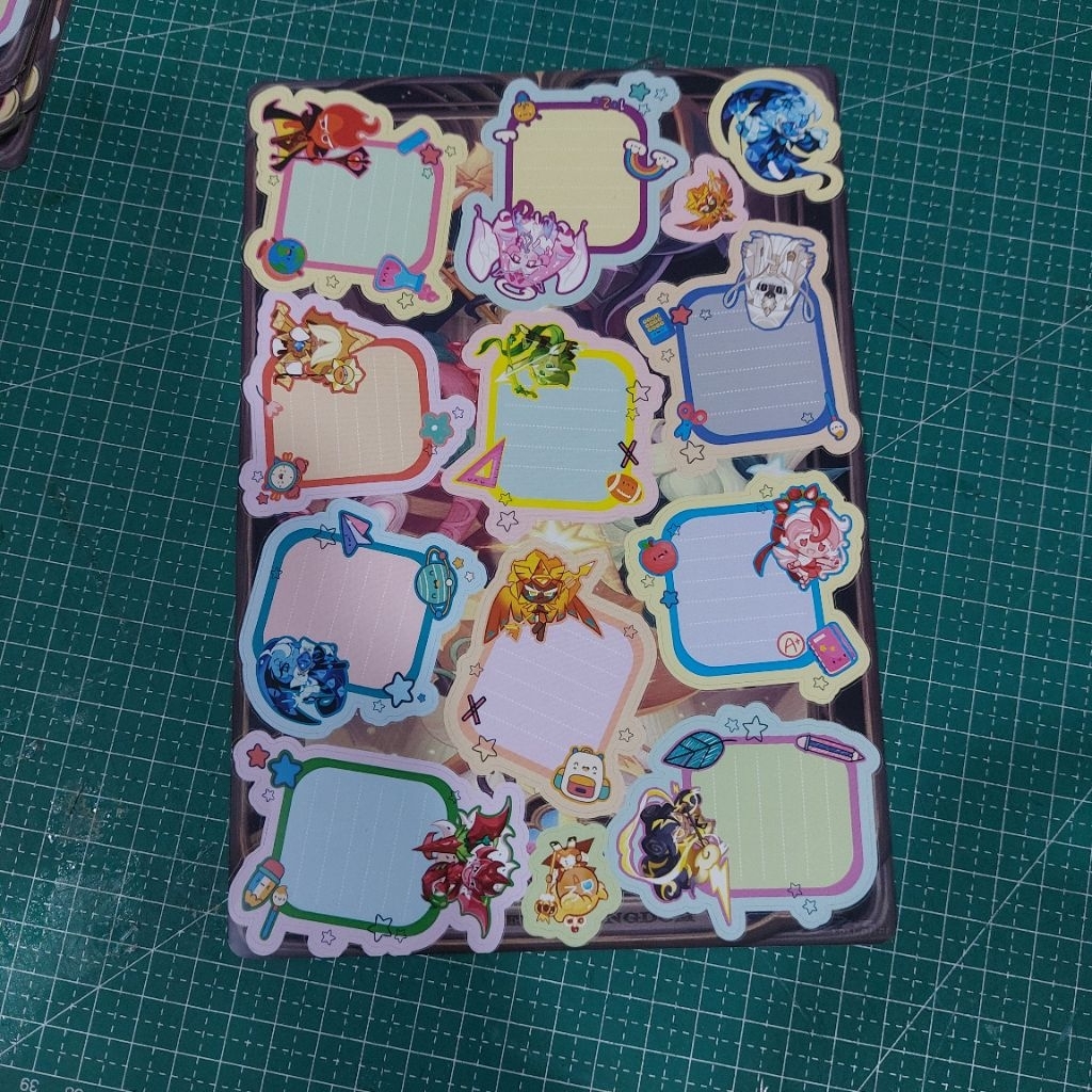 

Sticker Label CRK Cookie run kingdom label nama label mata pelajaran