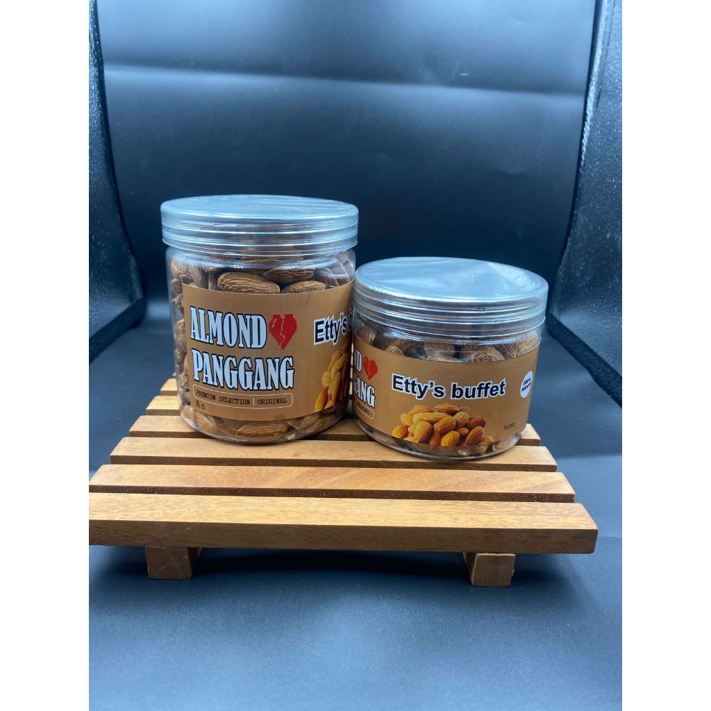 

Almond Panggang Utuh 200 GRAM, Roasted Almond Whole 200 GRAM ETTY"s BUFFET