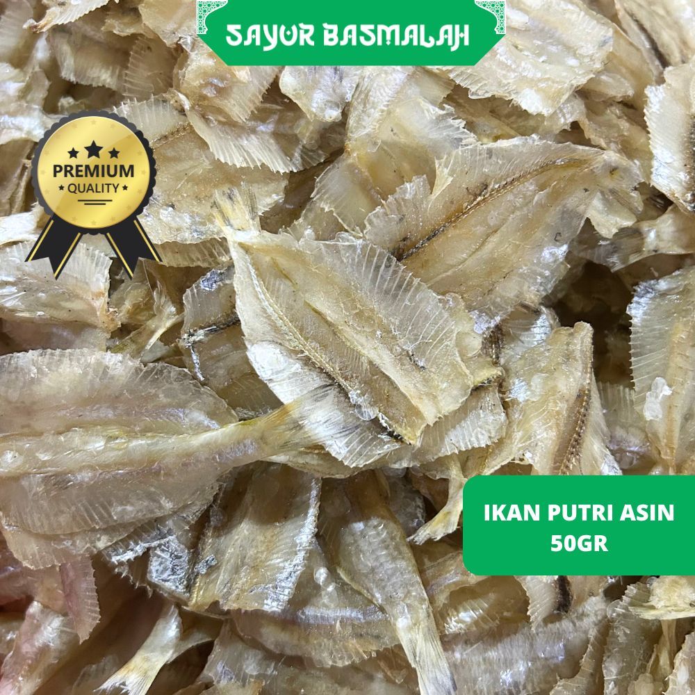 

Ikan Kering Putri Asin 50gr - Sayur basmalah