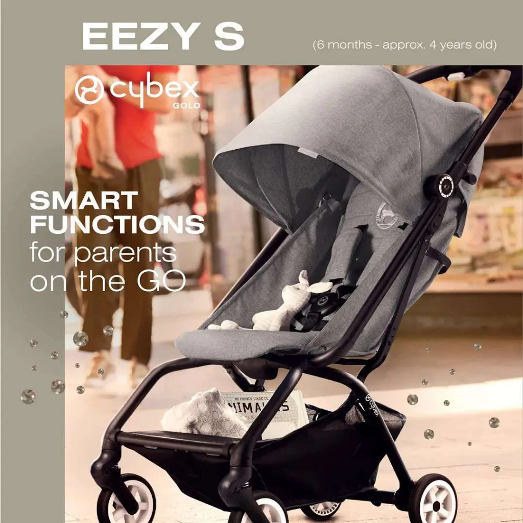 Stroller Kerea Dorong Bayi Cybex Eezy S Edition Buggy One Hand Fold Cabin Size