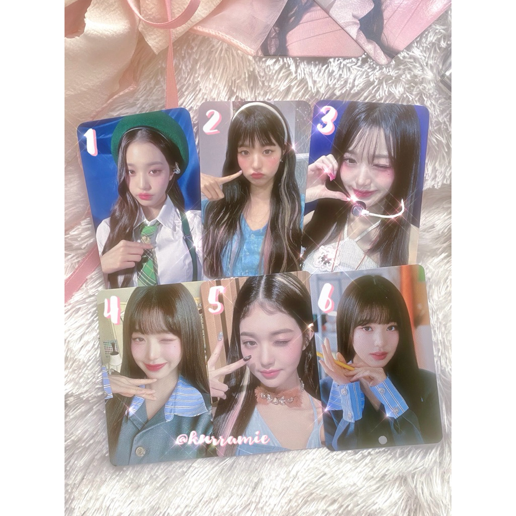 𓍯𓂃𓏧 𐙚 ̊ (clearance sale) all about official wonyoung photocard pc coquette ballet album after like m