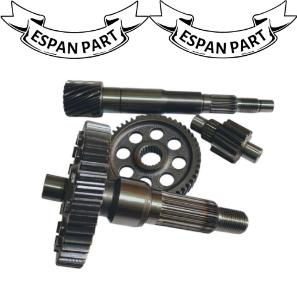 Gigi rasio gear gir as pully cvt set 4 pcs beat fi scoopy spacy vario 110 fi kzl asli ori original