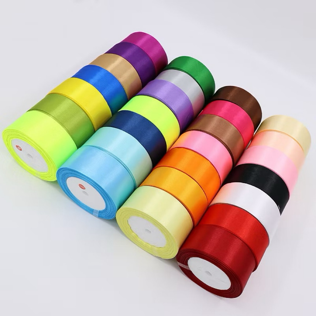 

PITA ROLL SATIN 4CM KADO DEKORASI HIASAN