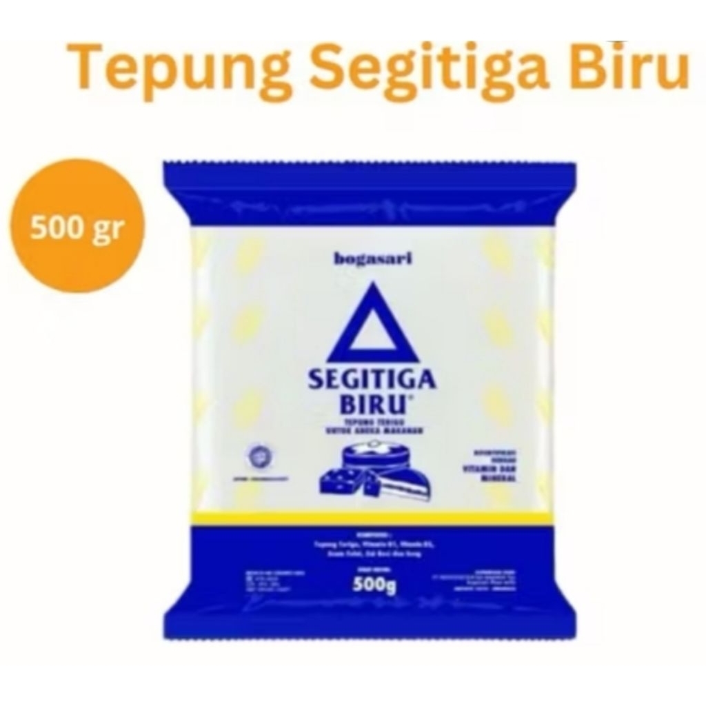 

Tepung Segitiga Biru Kemasan 500gr