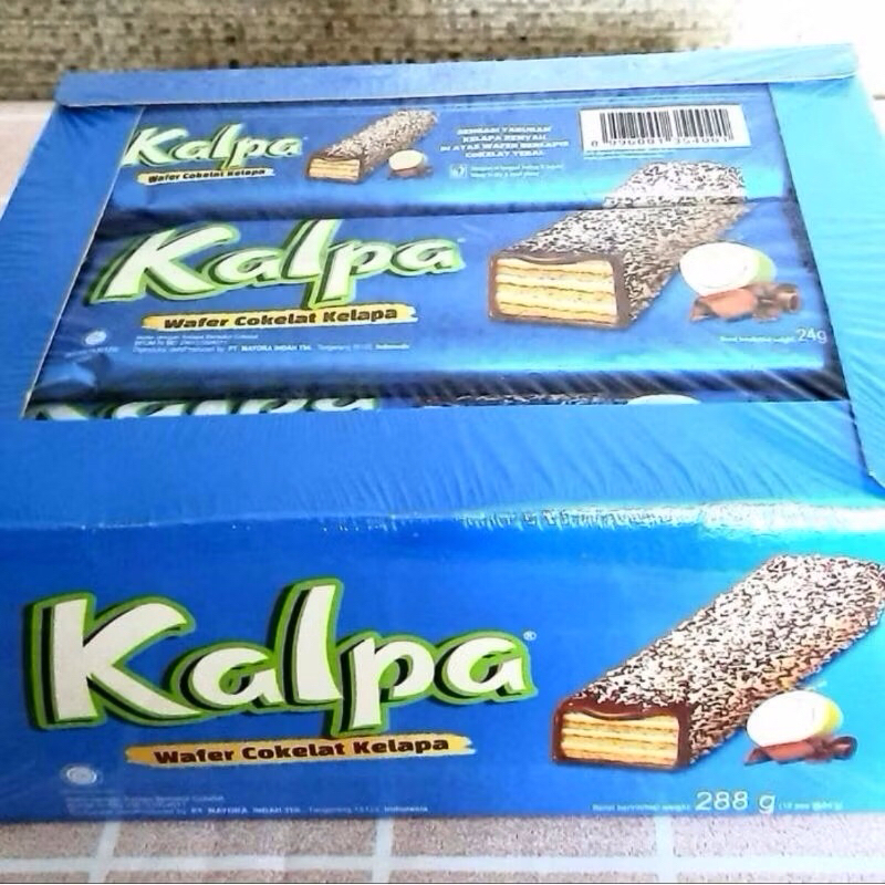 

kalpa wafer coklat kelapa - isi 12pcs