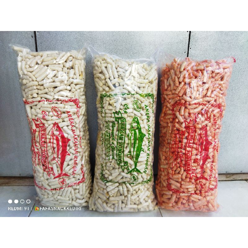 500 gram kerupuk ikan tongkol/stik ikan tongkol/stik tongkol 500 gram/kerupuk tongkol 1bal