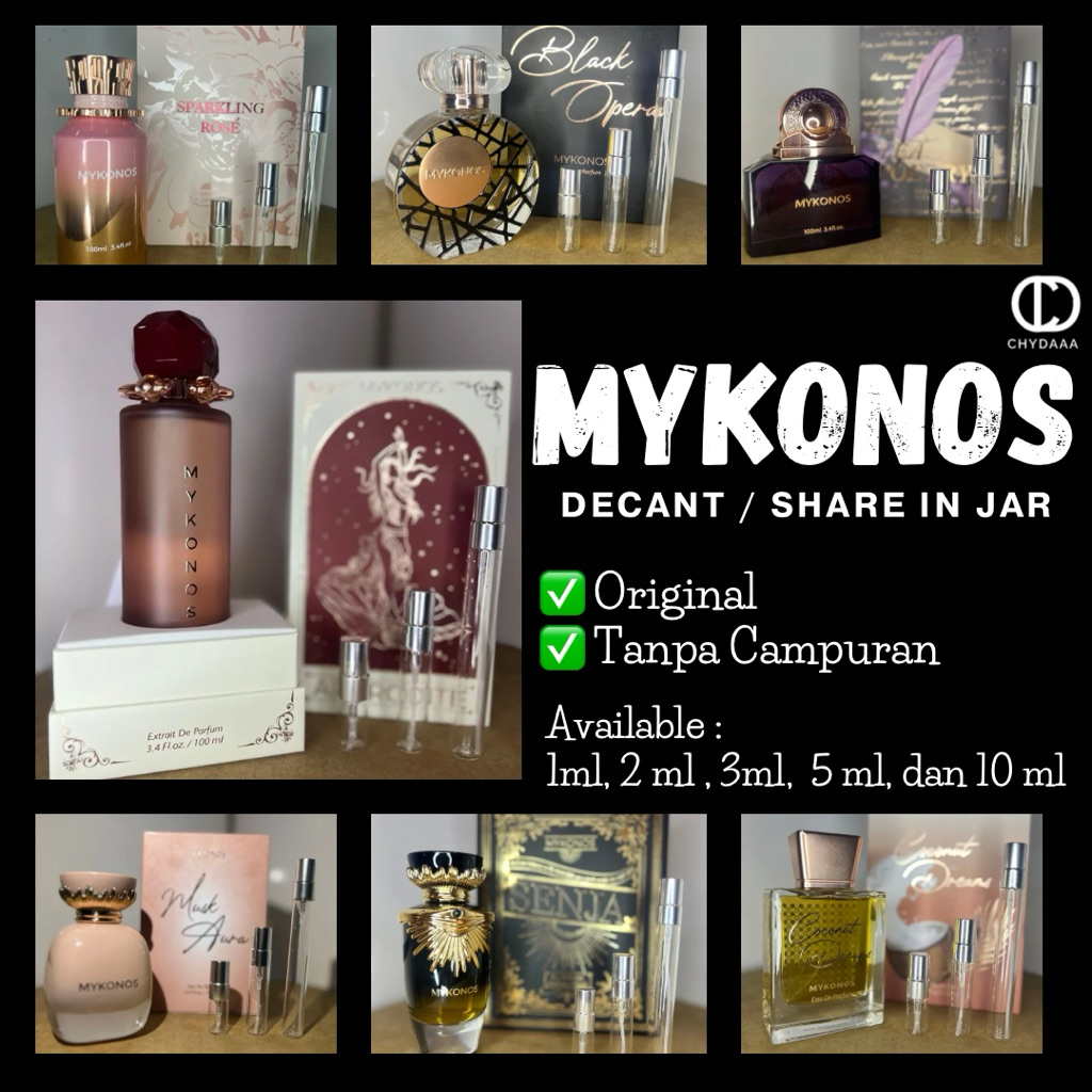 PARFUM MYKONOS DECANT / Share In Jar Original