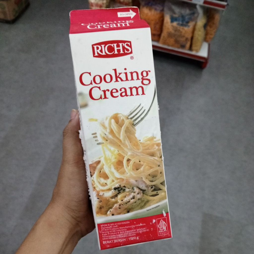 

Rich's cooking cream 1000g