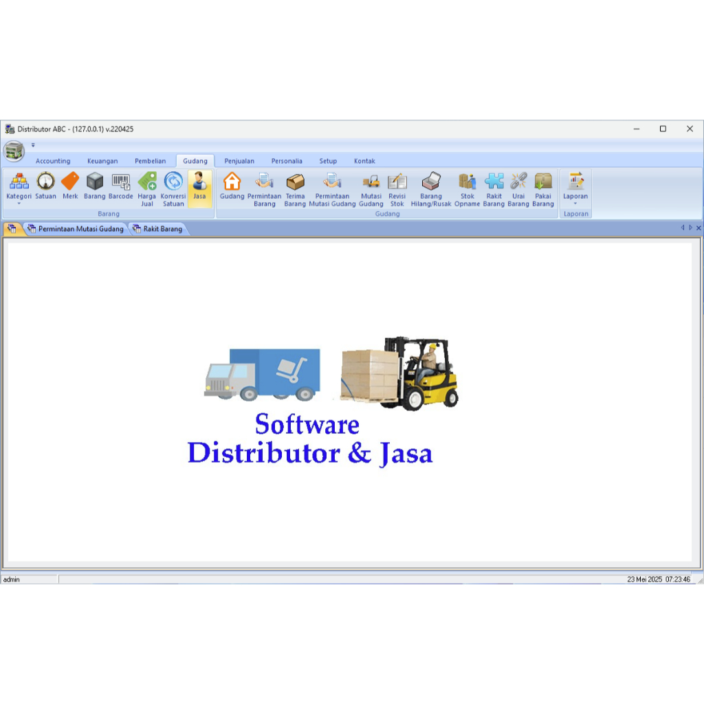 Software Distributor & Jasa | Software Akuntansi Usaha Distributor