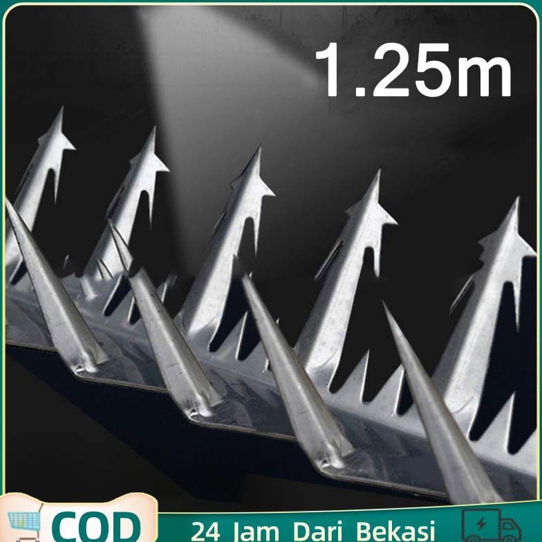 KODE L73Z 125m Wall Spike Anti Maling Wall Spike 2mm Duri Tembok Anti Maling Wall Spike Untuk Anti M