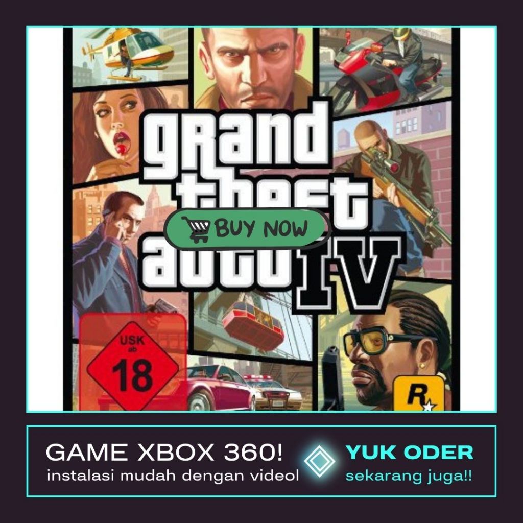 Game Xbox 360 rgh/jtag /GTA IV