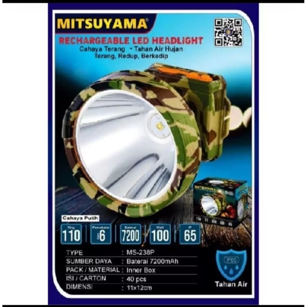 SENTER KEPALA MITSUYAMA 100 WATT MS-238P