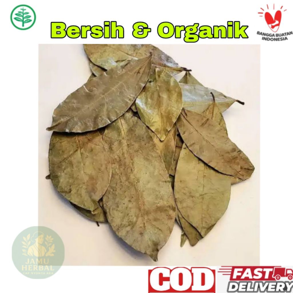 

Daun Sirsak Kering Herbal 500 Gram Grade A - Daun Sirsak Kering Matahari / Daun sirsak bersih&Organik By Aromea