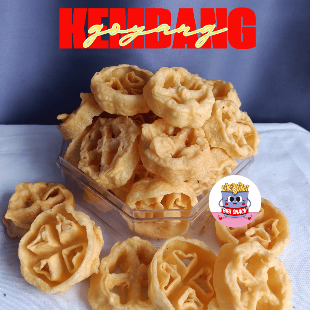 

Bibi Snack - Kue Kembang Goyang Mini Manis Wijen Asin 500gr