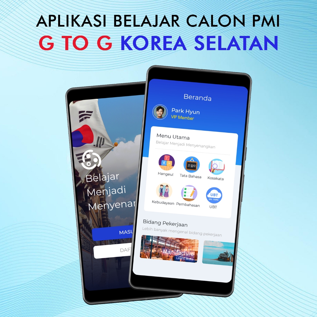 Aplikasi Belajar Bahasa Korea EPS Topik