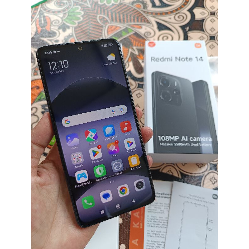 Redmi Note 14 ram 8/128gb bekas