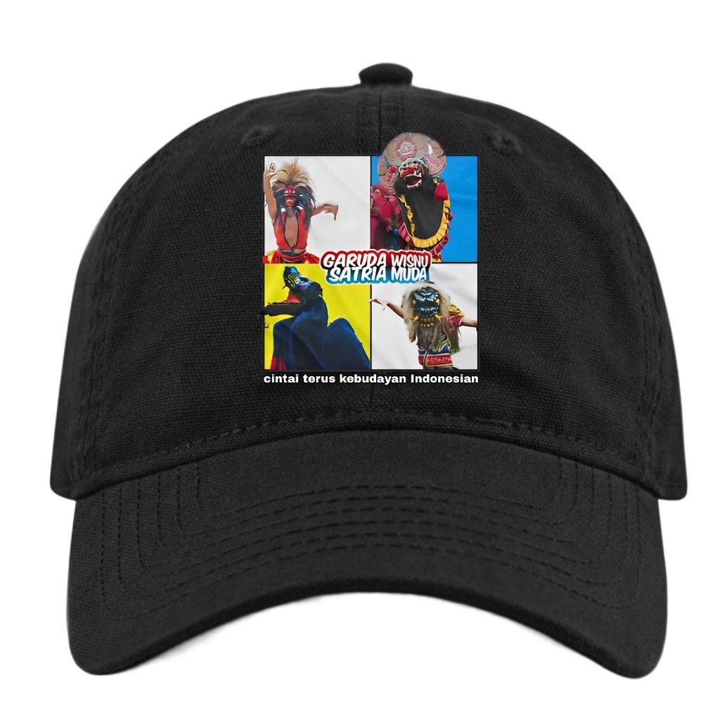 Topi Baseball anak GWSM tanda tangan Topi anak 3-10 tahun Gwsm Terbaru Barongan,kesenian,murah