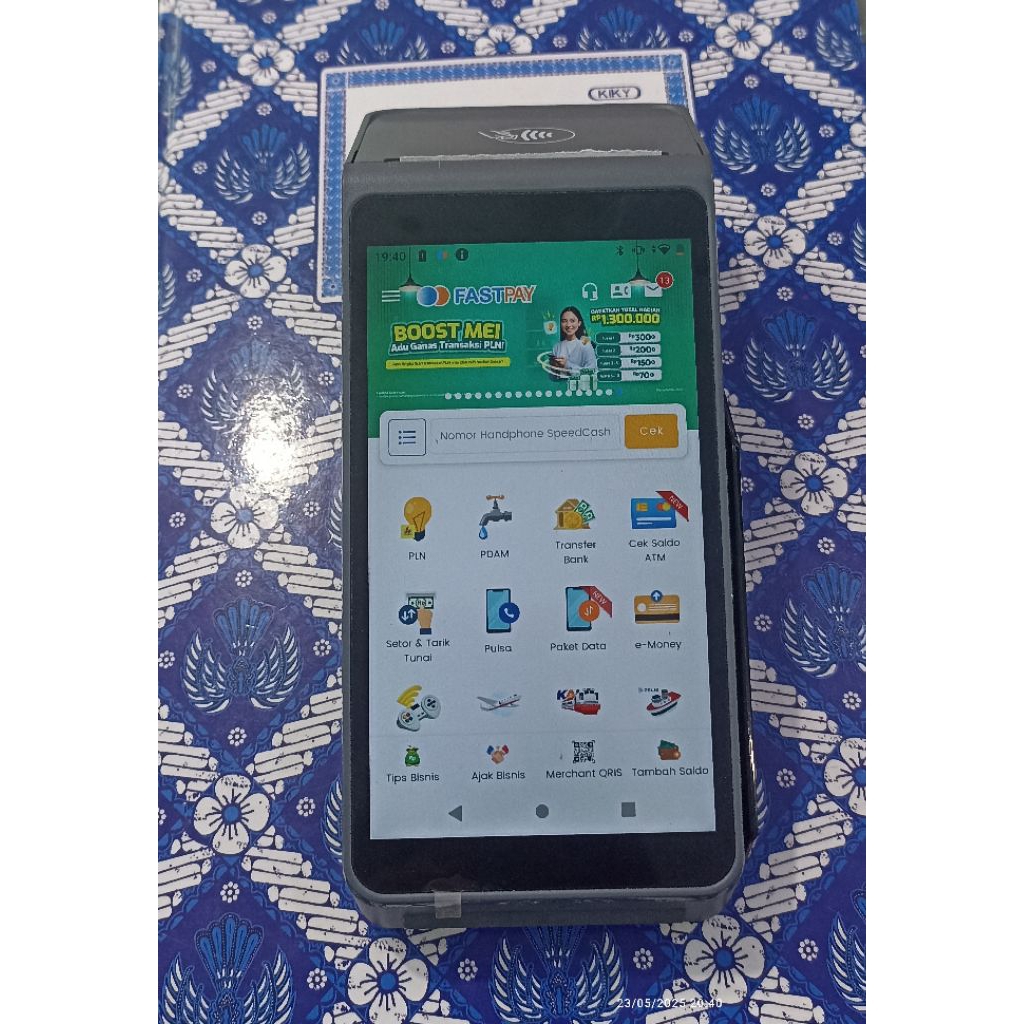 EDC FASTPAY SECOND MULUS DAN LANCAR