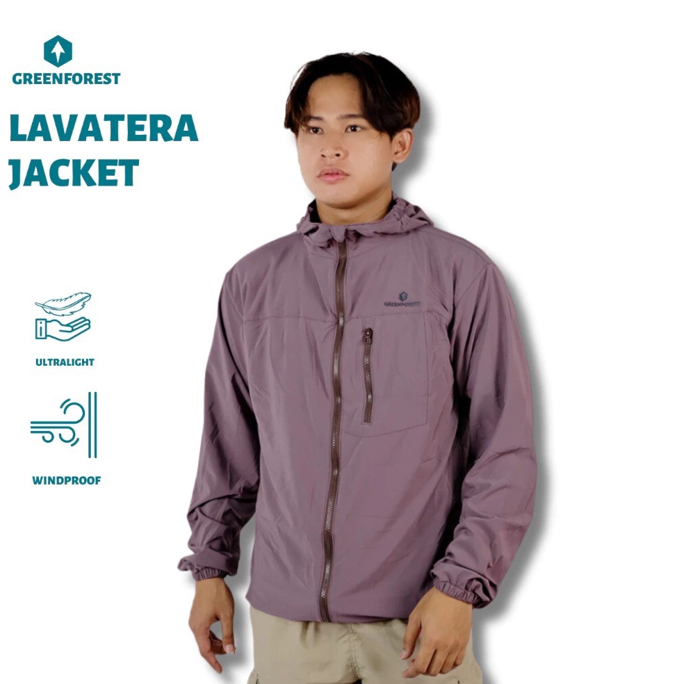 Greenforest Lavatera Jaket Lipat Running Olahraga Outdoor Pria dan Wanita KODE Q8R6