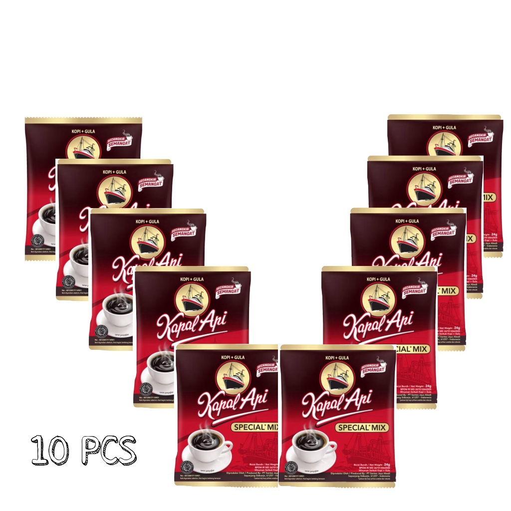 

Kapal Api Special Mix Isi 10/ Kapal Api Mix Renceng/ Kopi Kapal Api/ Kapan Api Special Mix