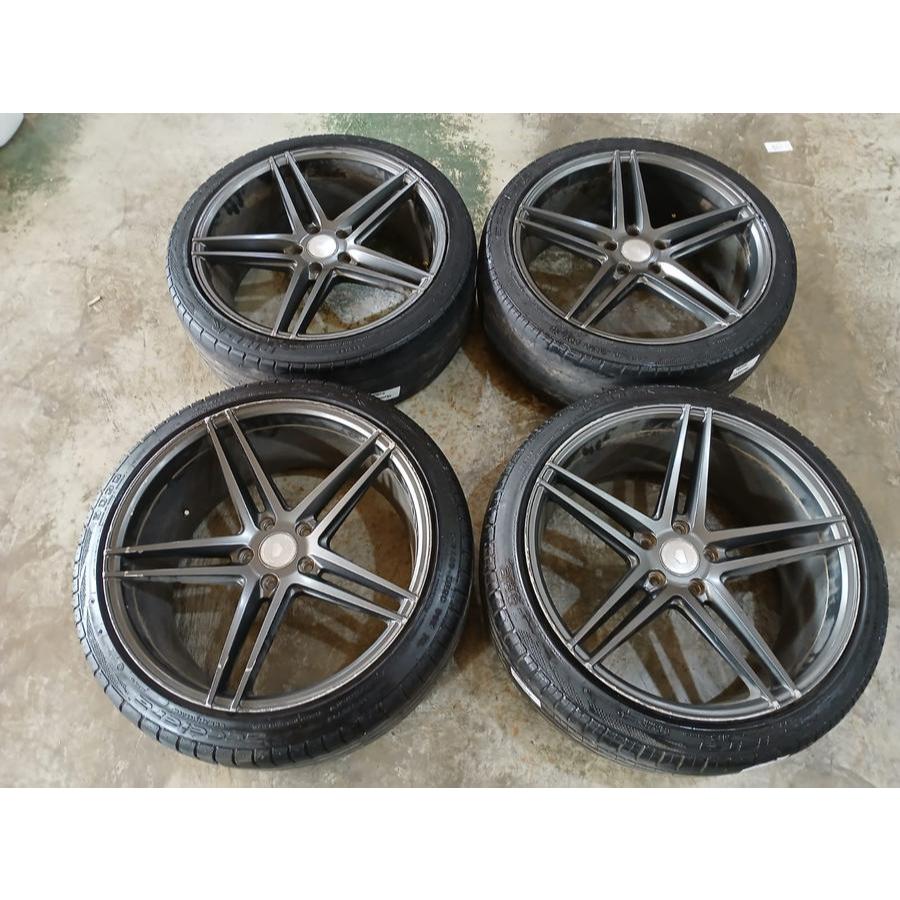 VELG MOBIL BEKAS VOSSEN R20 PCD 5X114,3 UNTUK CAMRY ACCORD CIVIC TEANA