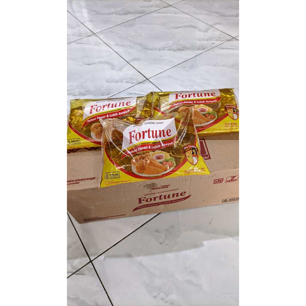 

Minyak Goreng Fortune Pillow ( 1 Liter)