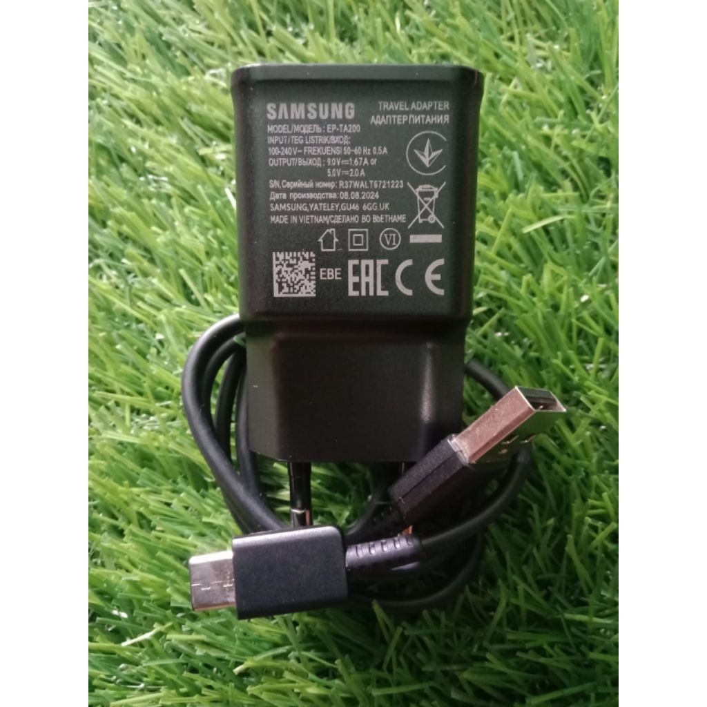 Charger Samsung type c 15w original bawa'an hp A30 A30S A50 A51 M20 M30 100% original bawa'an hp
