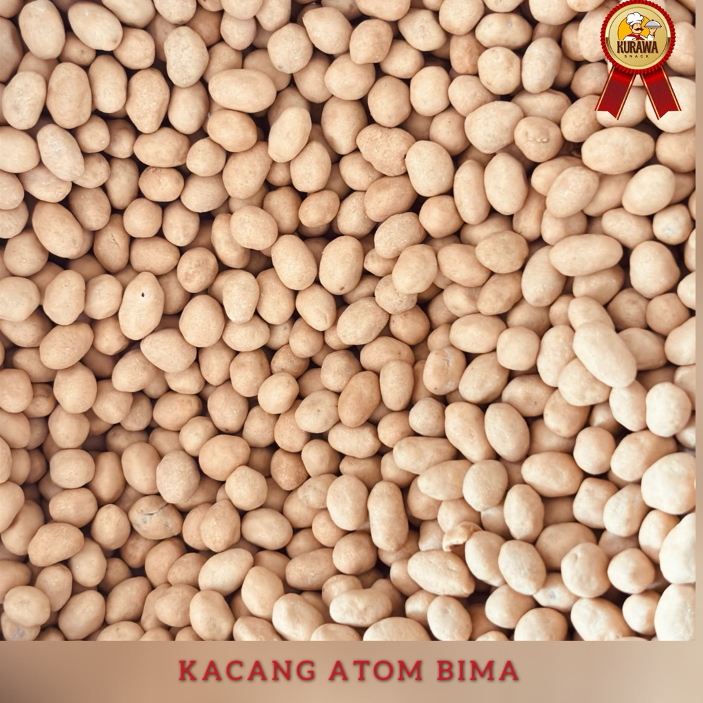 

Kacang atom oven bima spesial/kacang telor bima cemilam snack manis