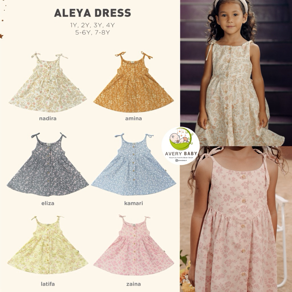 BOHOPANNA ALEYA DRESS BOHOPANNA ALLIYA BABY DRESS BOHOPANNA DRESS ANAK