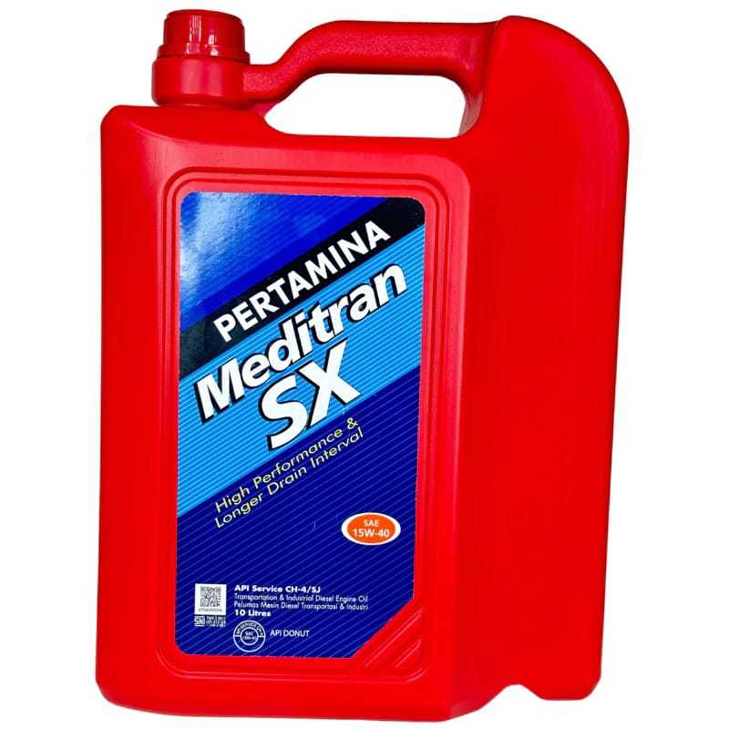 OLI PERTAMINA MEDITRAN SX SAE 15W-40 10 LITER