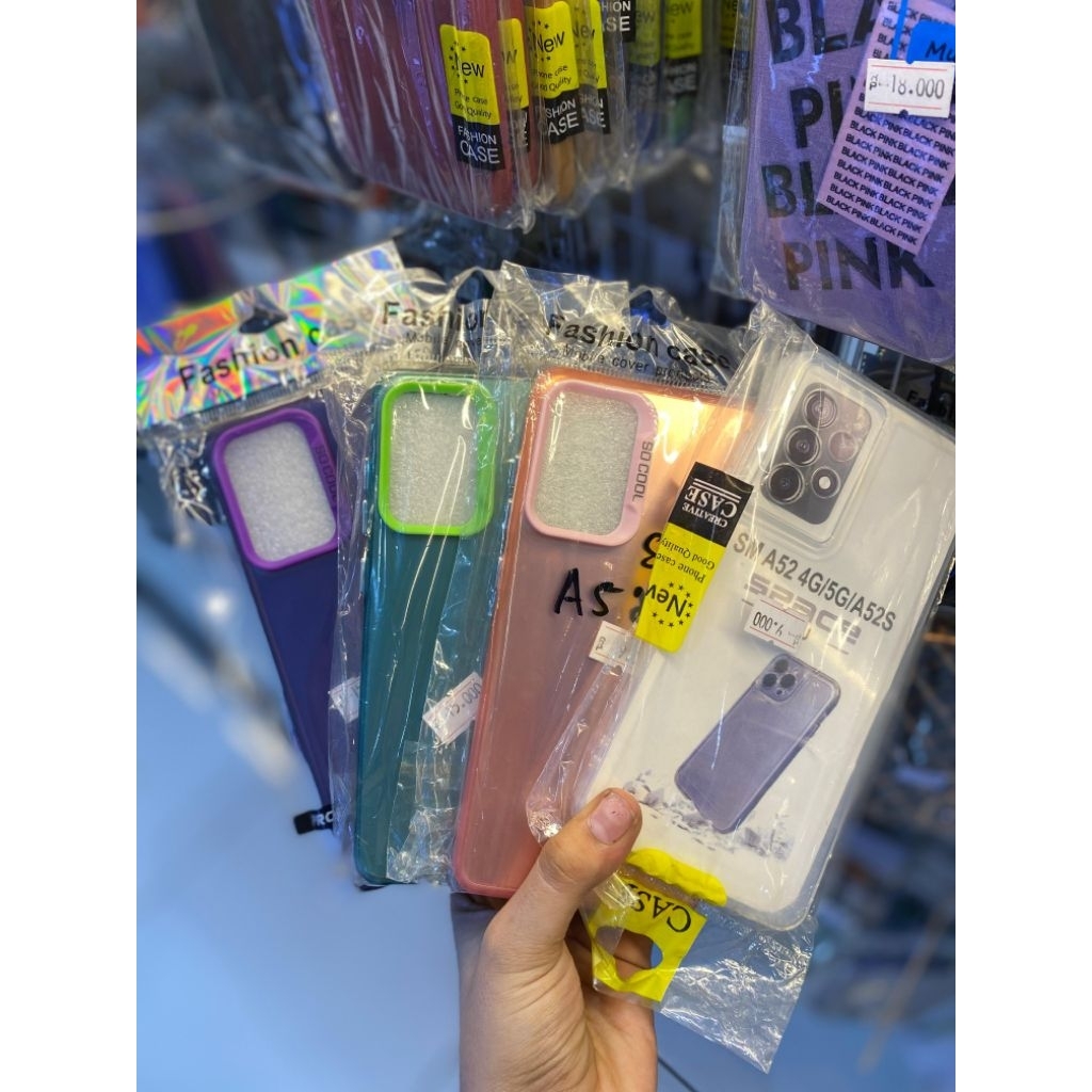 SOFTCASE BERVARIAN WARNA OPPO A18 A57 A38 A60 A78