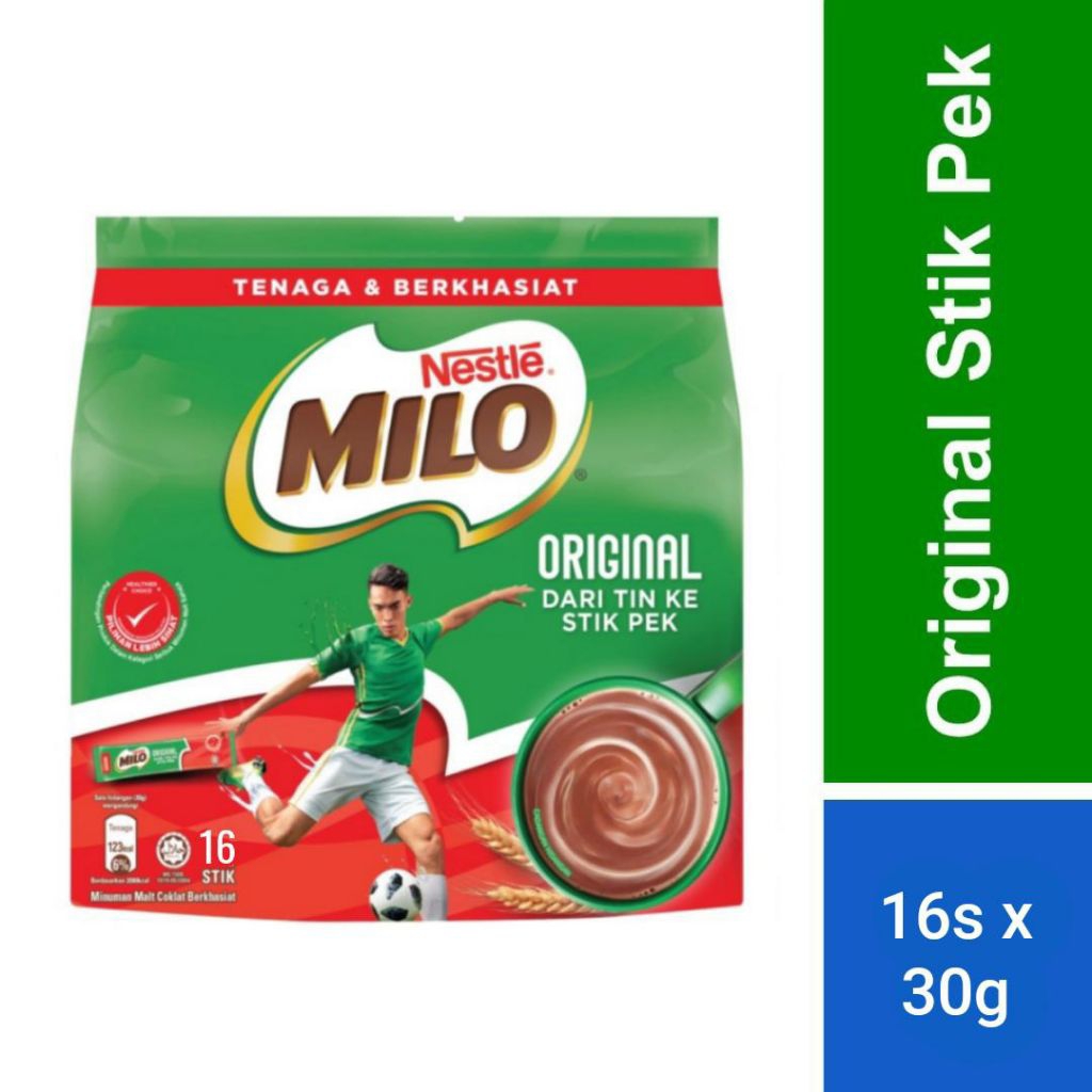 

NESTLE MILO Activ-Go Original Stikpek Import (30g x 16 sachet)
