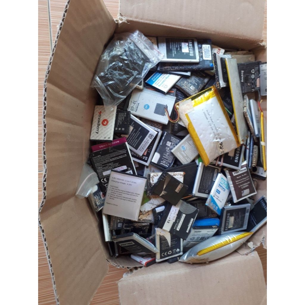 batre bekas hp 1 kilo lithium