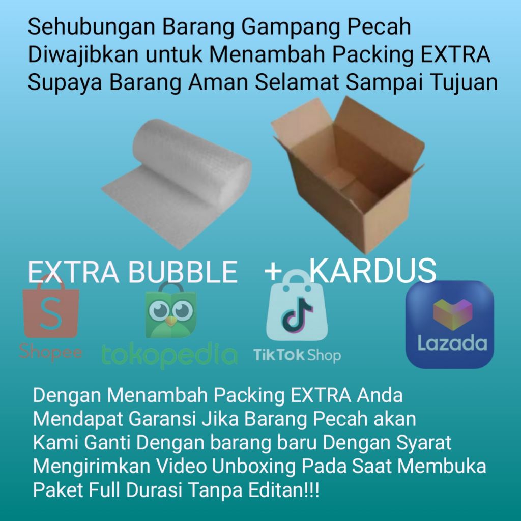 

Packing Tambahan/ Packing EXTRA