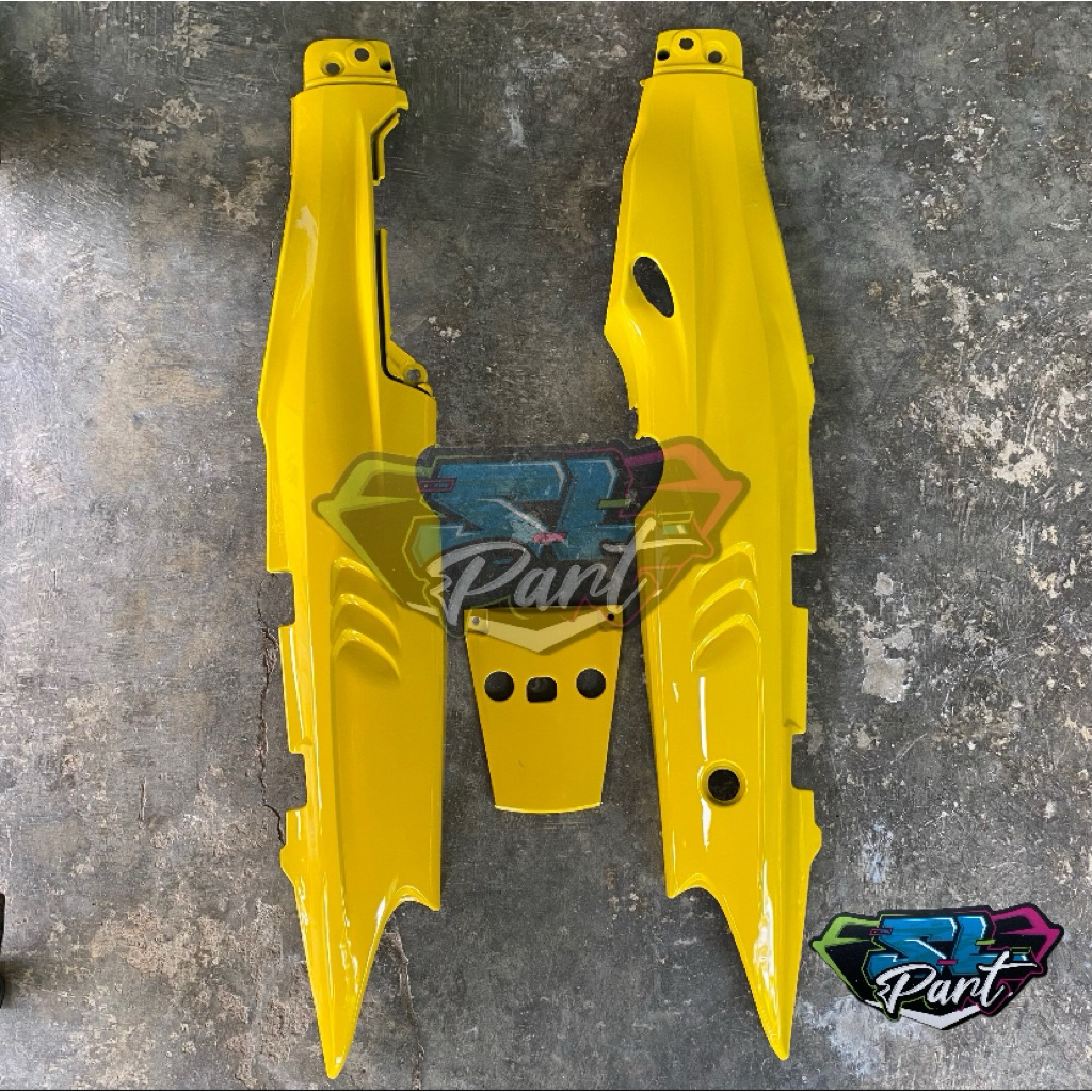 Cover body fiz r vega r lama model 125z terbaru warna kuning body yamaha 125z pnp fiz r vega r lama 