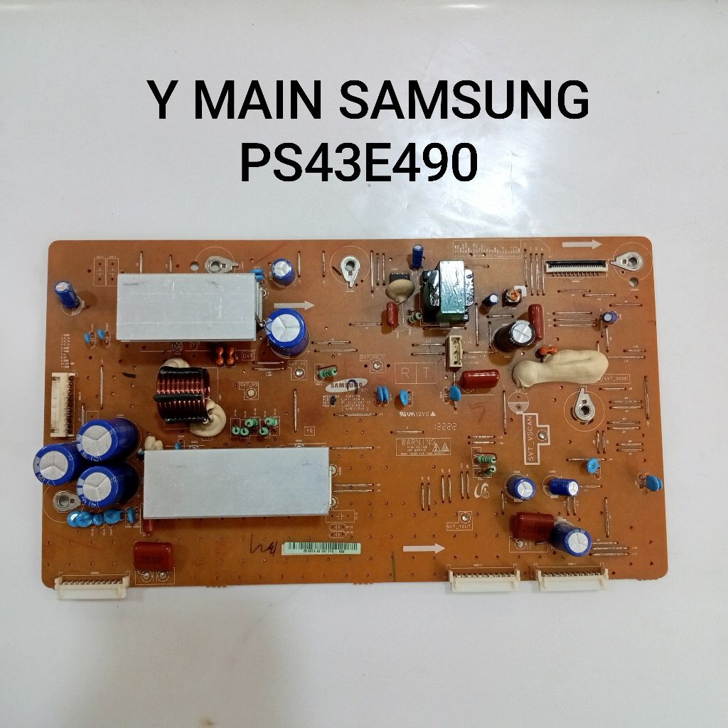 SAMSUNG PS43E490 Y-SUS - Y-MAIN - Y SUS PLASMA TV SAMSUNG PS43E490