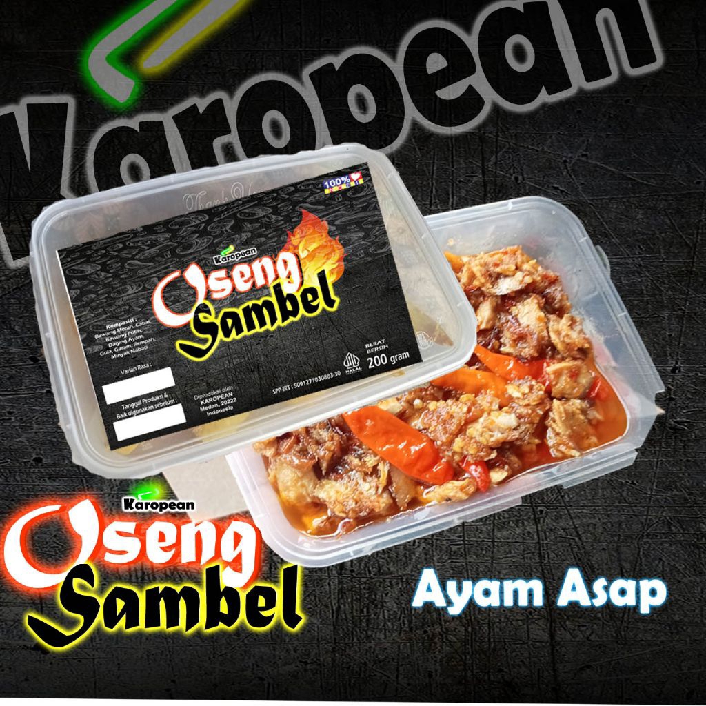 

SAMBEL AYAM ASAP!! KEMASAN 225 GRAM, MURAAHHHH KALI WOI