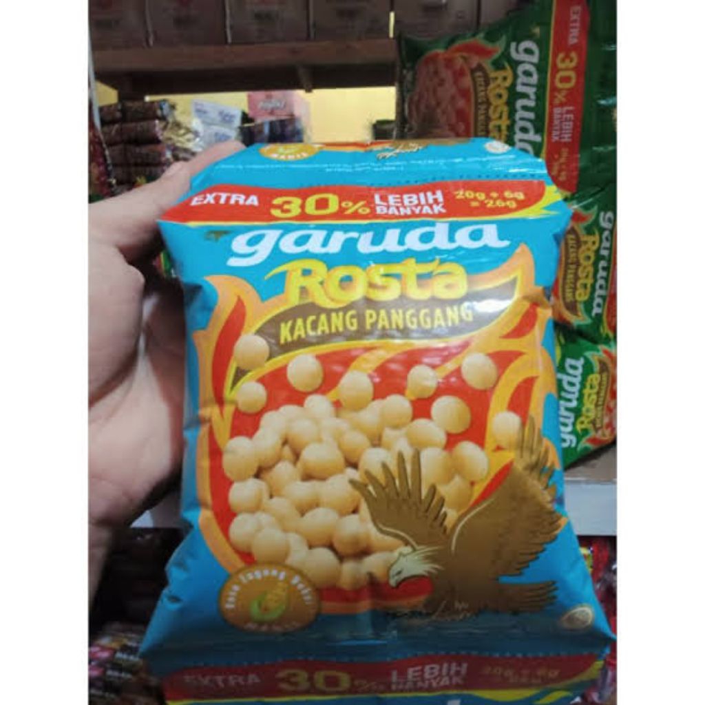 

Garuda Rosta jagung bakar manis (renceng isi 10 pcs)