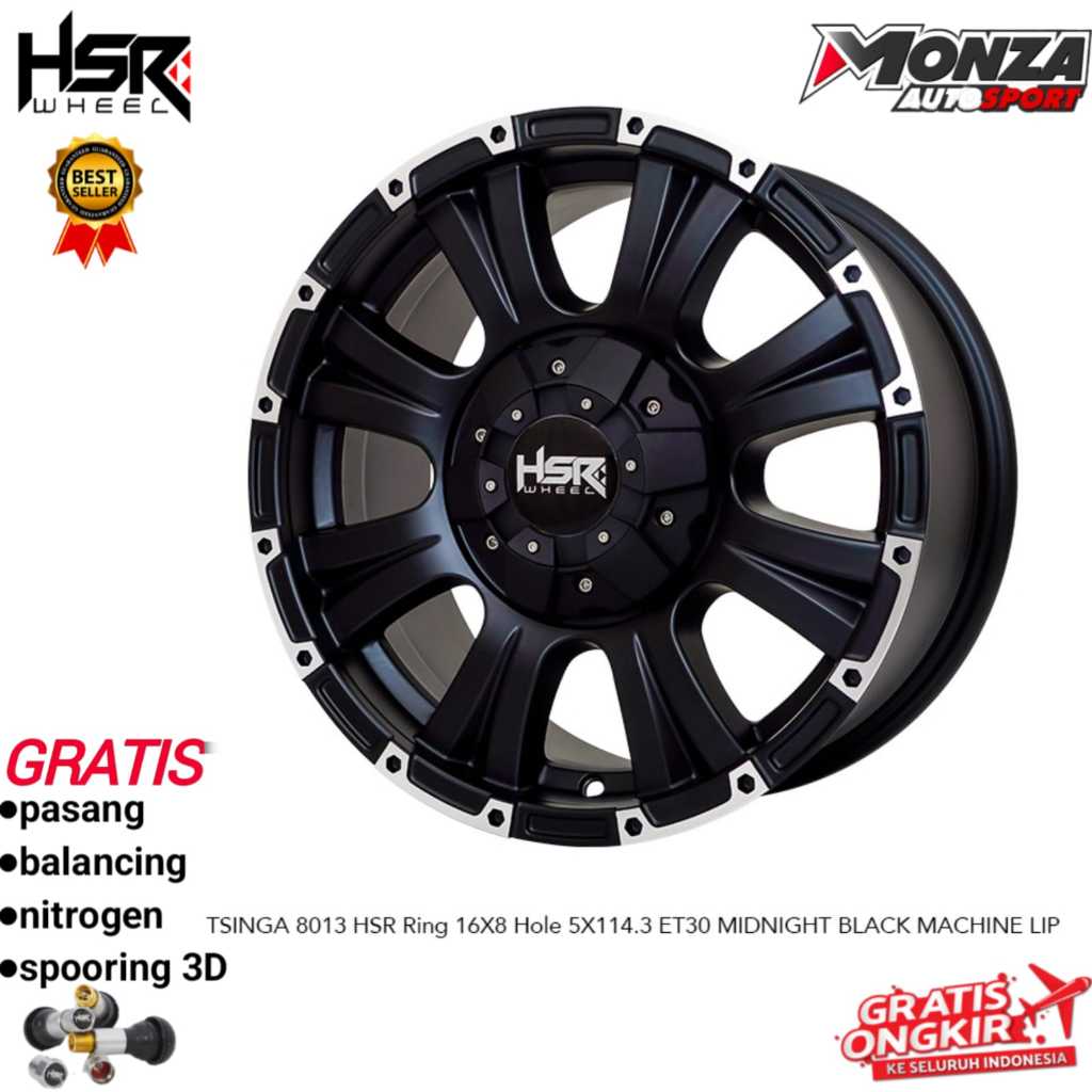 Velg mobil ring 16 buat granmax,luxio,innova,xpander,terios,rush,crv dll Hsr Tsinga