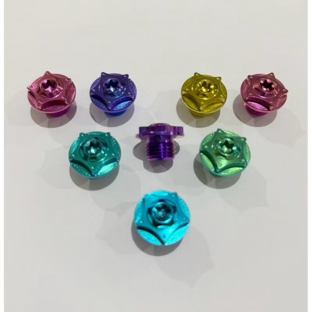 Baut tutup oli gardan Titanium matic yamaha mio nmax aerox lexi xeon soul J m3 gt S Z